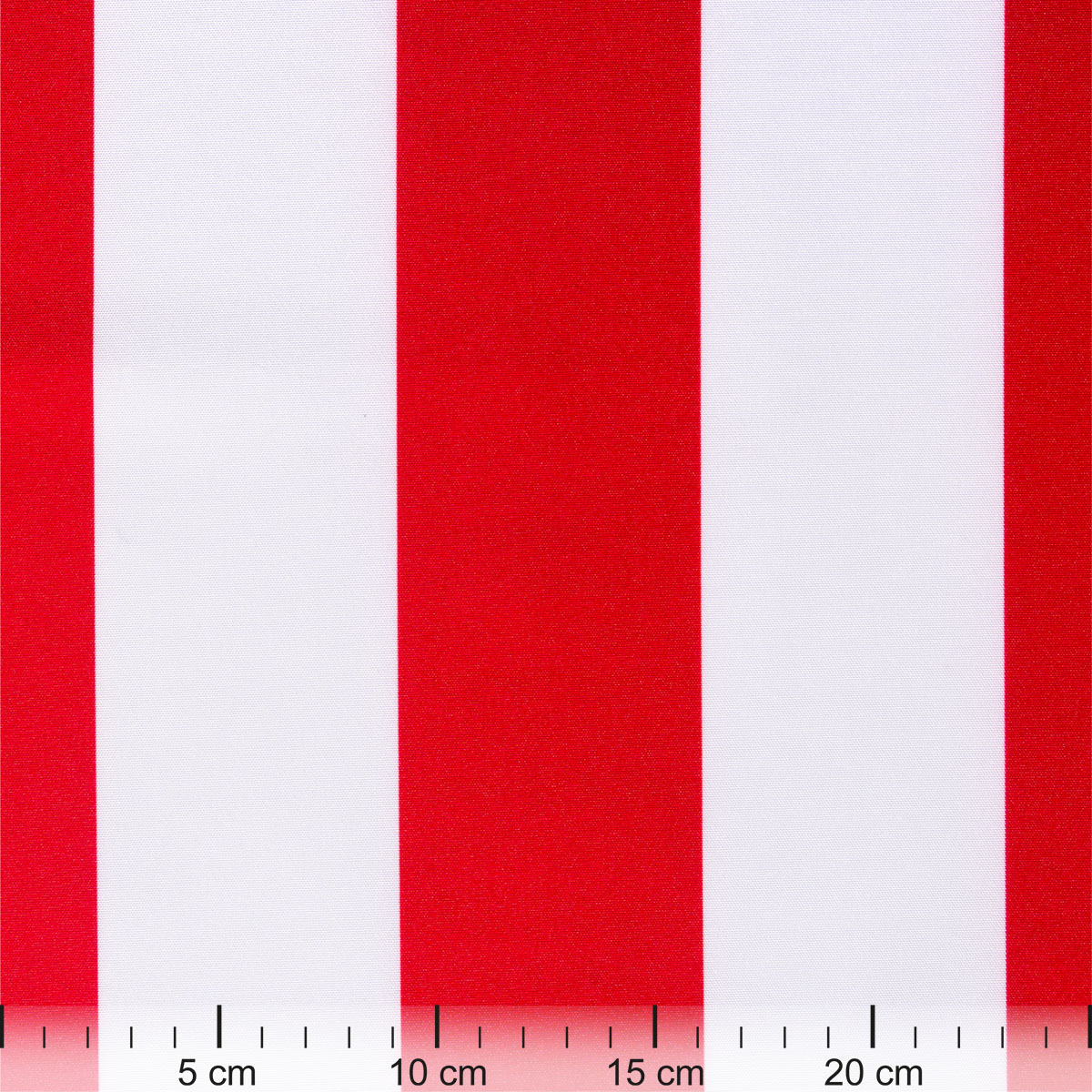 Outdoor-Stoff rot-weiß in 1,6m Breite (METERWARE) Markisenstoff aus 100% Polyester