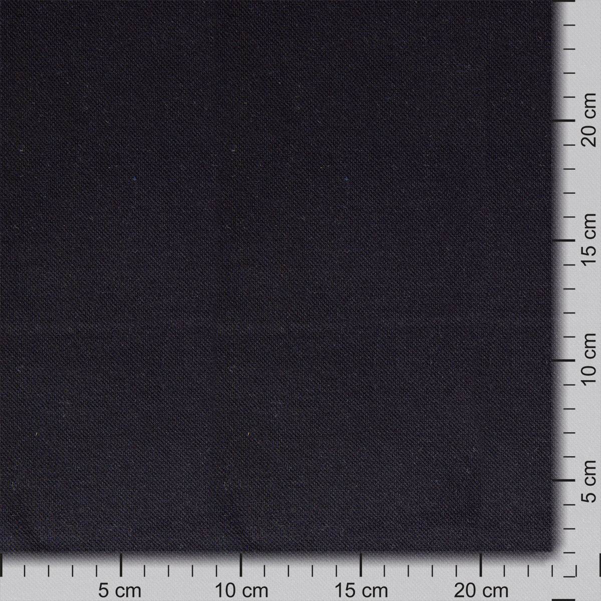 Dekostoff Polo Uni schwarz in 1,6m Breite (METERWARE) Baumwollstoff Stoff aus 100% Baumwolle