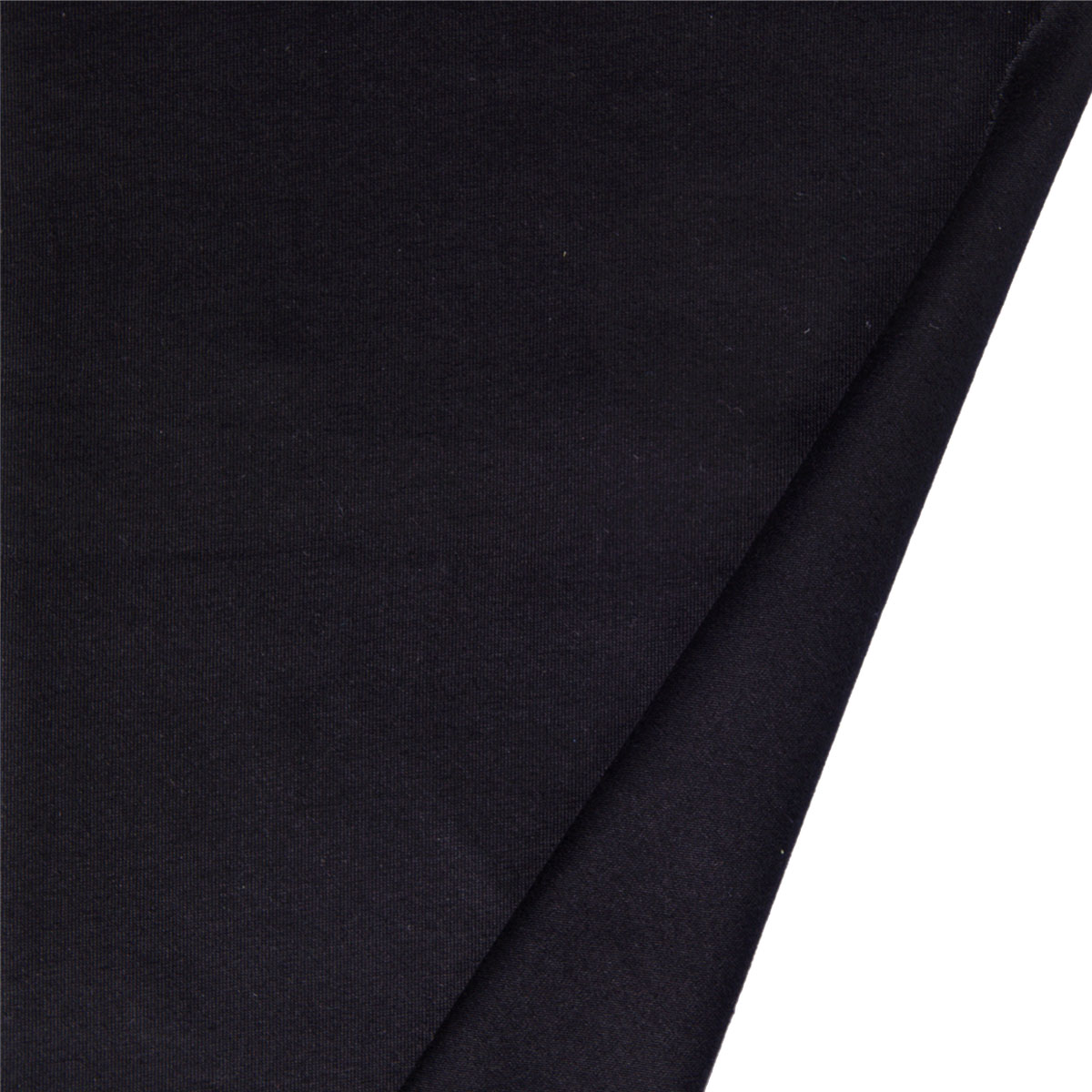 Dekostoff Lilly Uni schwarz in 1,6m Breite (METERWARE) Baumwollstoff Stoff aus 95% Baumwolle
