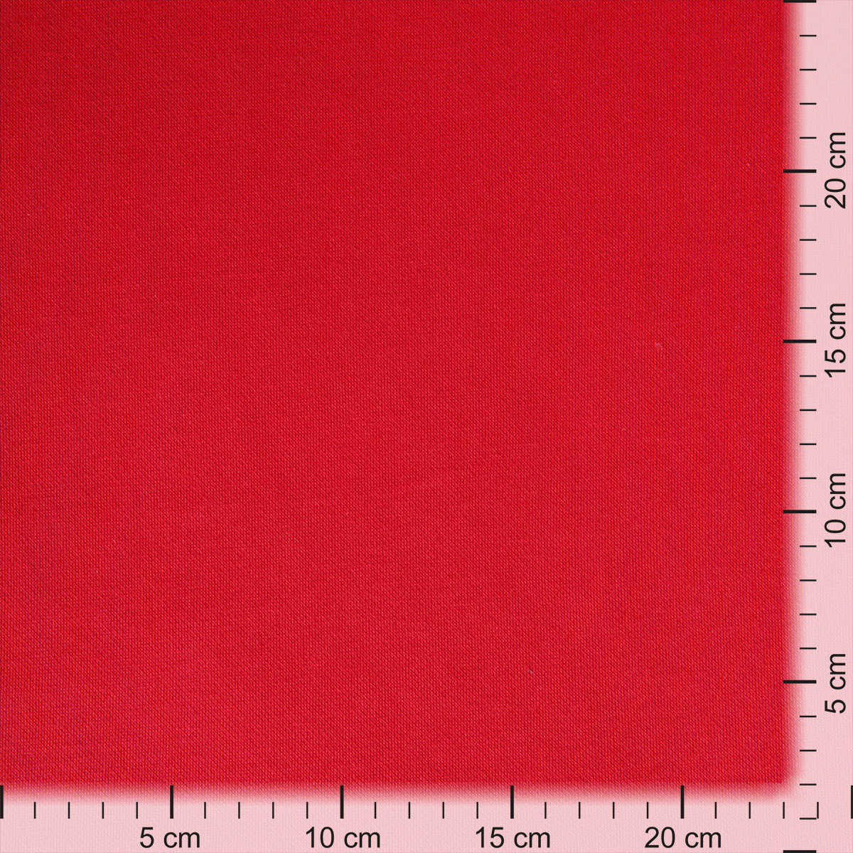 Dekostoff Polo Uni rot in 1,6m Breite (METERWARE) Baumwollstoff Stoff aus 100% Baumwolle